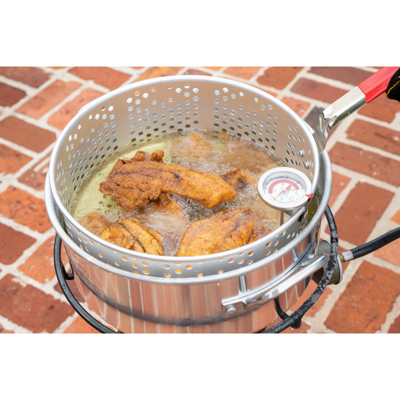 King Kooker Deep Fryer with Two Helper Handles and Basket & Reviews